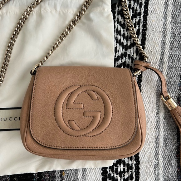 RARE Gucci Soho Tassel Crossbody Bag! - Picture 11 of 16